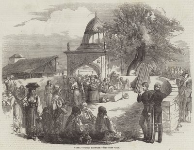 Varna, fontaine publique (gravure) - English School