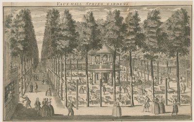 Jardins de printemps de Vauxhall - English School