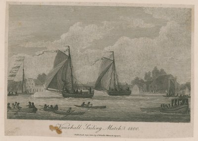 Course de voile à Vauxhall - English School