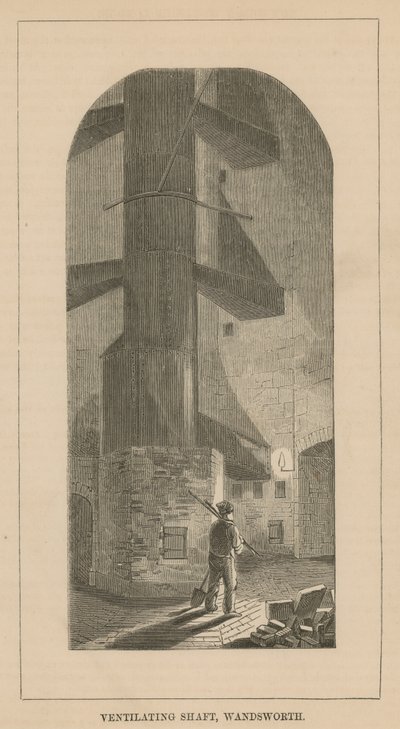 Arbre de ventilation à la prison de Wandsworth - English School