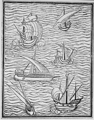 Navires des premiers navigateurs espagnols, de 