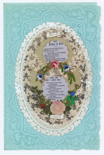 Carte de Saint-Valentin victorienne - English School