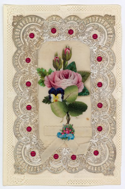 Carte de Saint-Valentin victorienne - English School