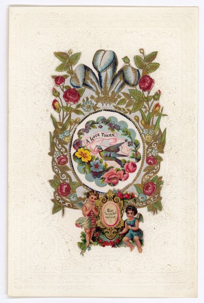 Carte de Saint-Valentin victorienne - English School