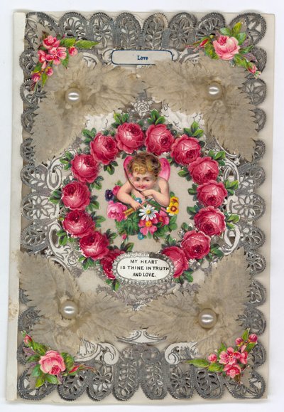 Carte de Saint-Valentin victorienne - English School