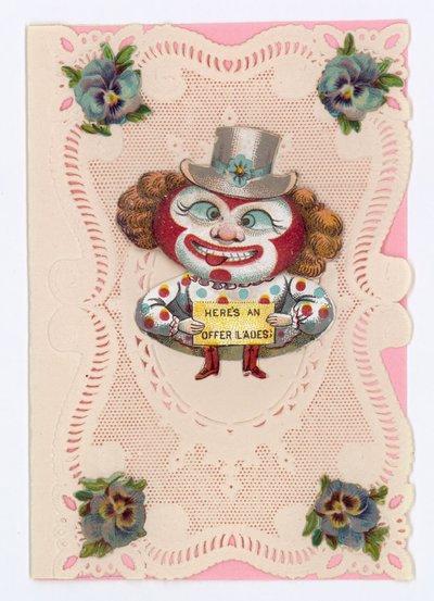 Carte de Saint-Valentin victorienne - English School