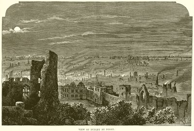 Vue de Dudley de nuit - English School