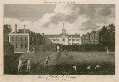 Vue du Dulwich College, Londres - English School