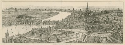 Vue de Londres à l