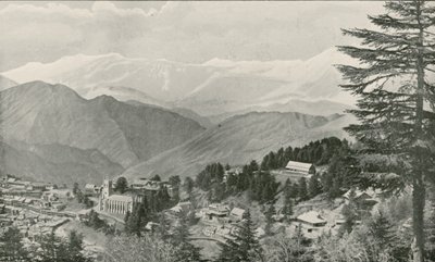 Vue de Simla, quartier général d