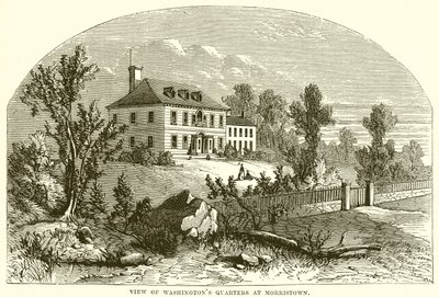 Vue des quartiers de Washington à Morristown - English School