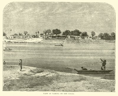 Vue de Yamina sur le Niger - English School
