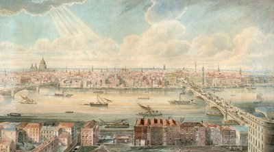 Vue de la Tamise depuis le sud du fleuve - English School