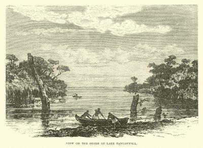 Vue sur le rivage du lac Tanganyika - English School
