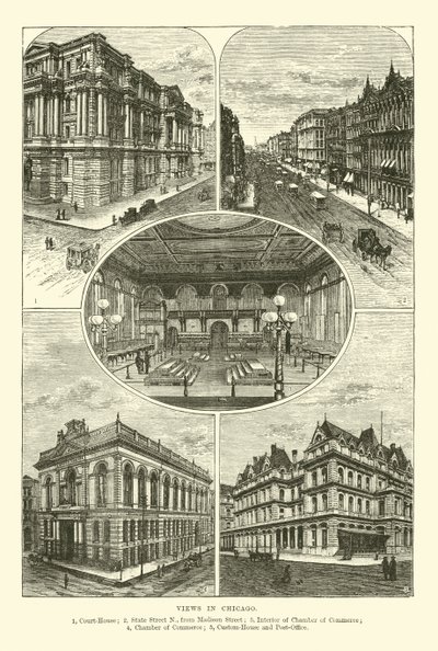Vues de Chicago - English School