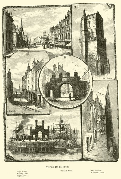 Vues de Dundee - English School