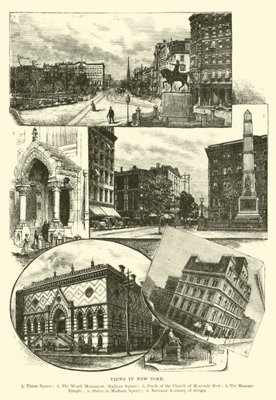 Vues de New York - English School