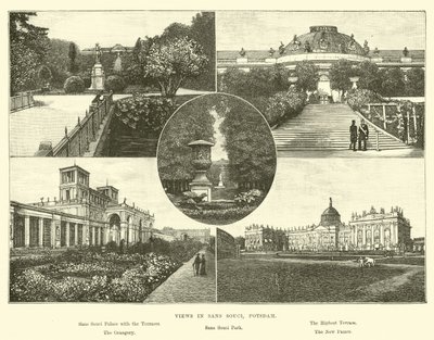Vues de Sans Souci, Potsdam - English School