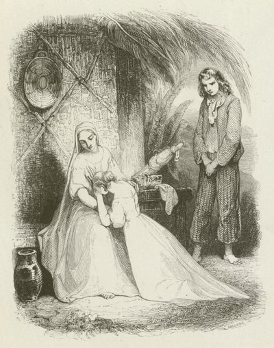 Virginia fuyant vers sa mère pour se réfugier - English School