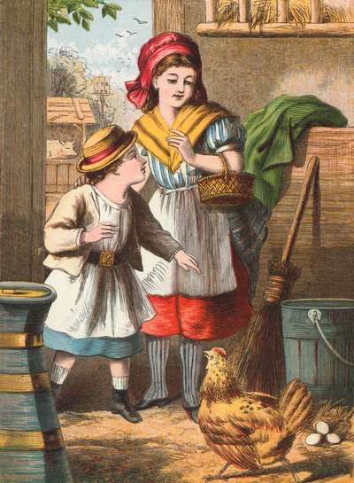 Visite aux poules - English School