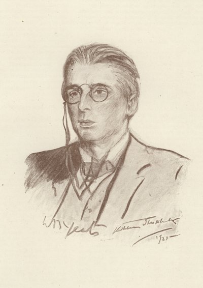 W B Yeats, poète irlandais - English School