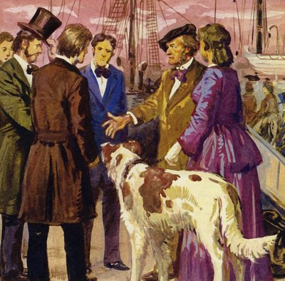 Wagner, sa femme et son chien sont partis pour Londres - English School