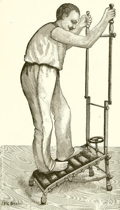 Machine à marcher conçue par un Français - English School