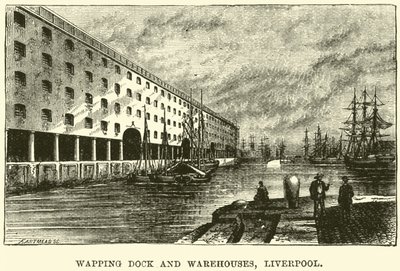 Dock et Entrepôts de Wapping, Liverpool - English School