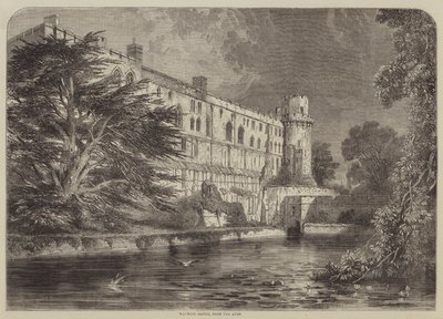 Château de Warwick, depuis l