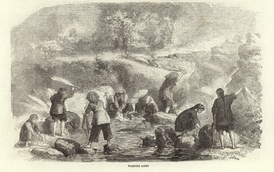 Lavage du linge - English School