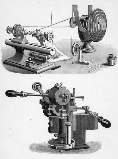 Machines de fabrication de montres - English School