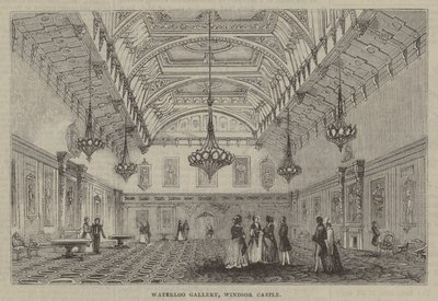 Galerie de Waterloo, Château de Windsor - English School