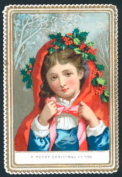 Porter un châle décoré de houx - English School