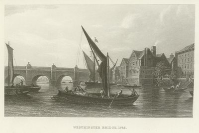 Pont de Westminster, 1745 - English School