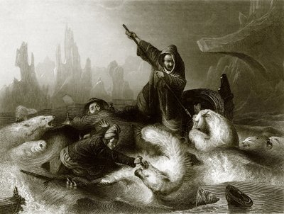 Baleiniers attaqués par des ours - English School