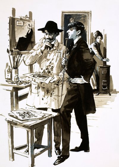 Whistler et Aubrey Beardsley - English School