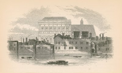Whitehall depuis la Tamise - English School