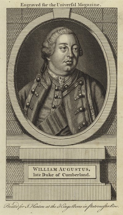 William Augustus, 1er duc de Cumberland - English School