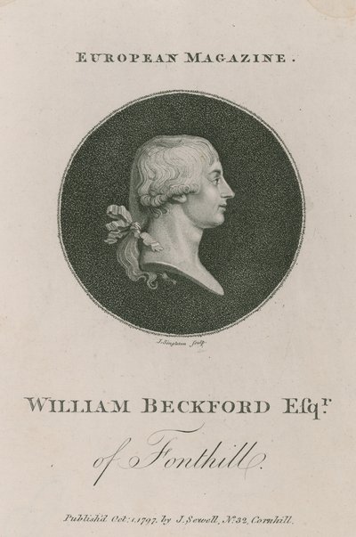William Beckford de Fonthill, Lord-maire de Londres 1756 - English School