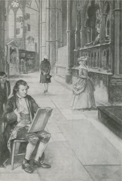 William Blake apprend à dessiner - English School