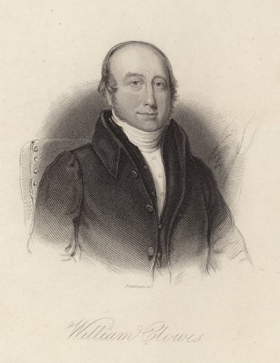 William Clowes, méthodiste primitif anglais - English School