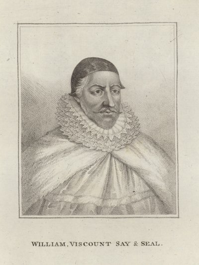 William Fiennes 1er vicomte Saye et Sele - English School
