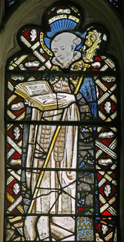 Fenêtre Ew représentant Saint Jean de Bridlington - English School