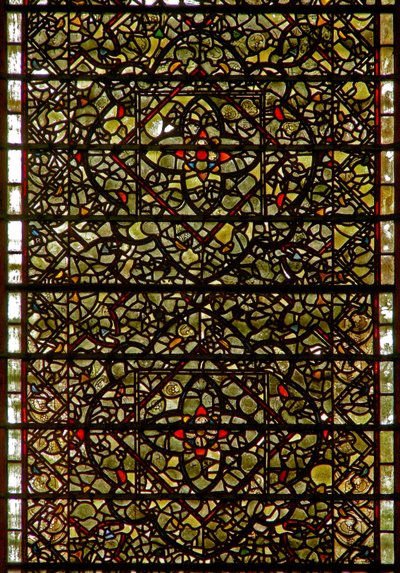 Fenêtre des Cinq-Sœurs représentant des grisaille - English School