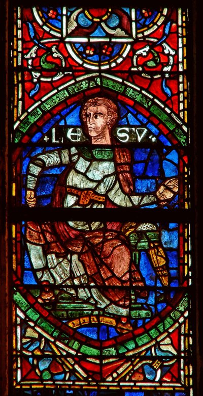 Fenêtre représentant une figure généalogique : José - English School