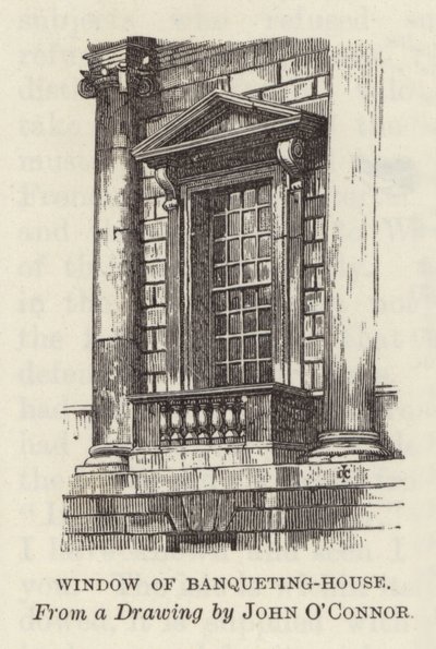 Fenêtre de la Maison des Banquets - English School