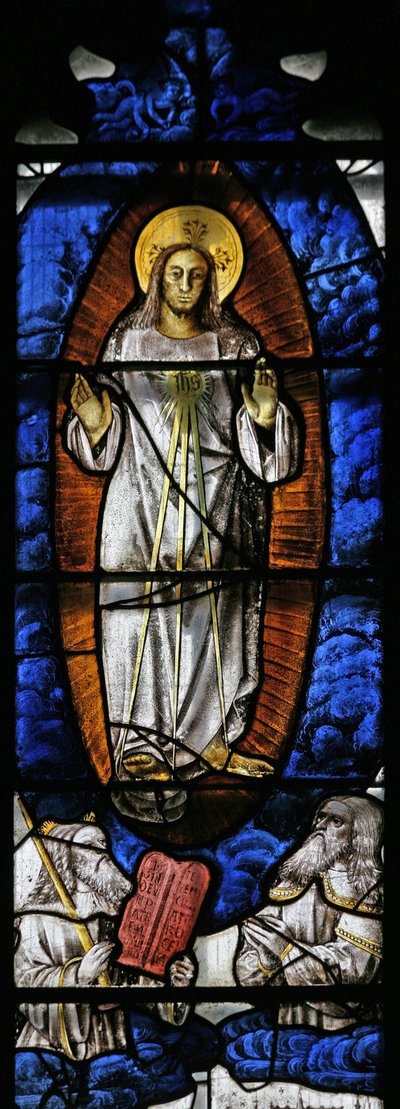 Fenêtre s3 représentant la Transfiguration - English School