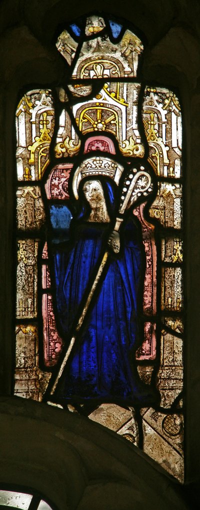 Fenêtre s7 représentant Sainte Etheldreda? - English School