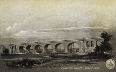 Viaduc de Wolverton, août 1837 - English School