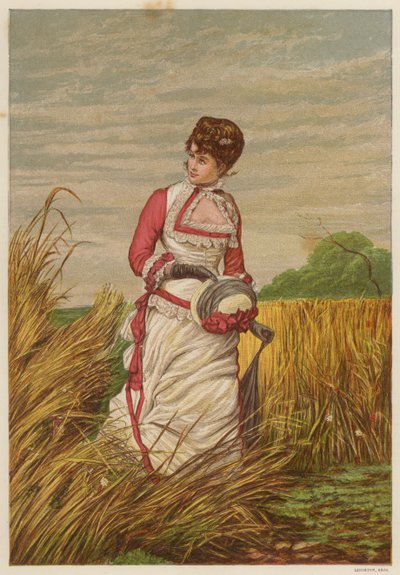 Femme en infraction dans un champ de maïs - English School